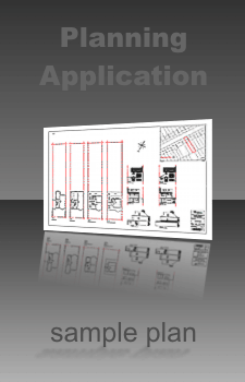 Sample planning application plan